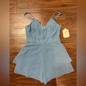 Light Blue Sleeveless Dress